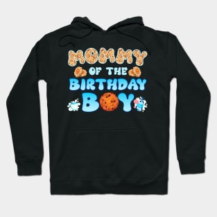 Mommy Of The Birthday Boys Milk and Cookies B-day Gift For Boys Kids Toddlers Hoodie